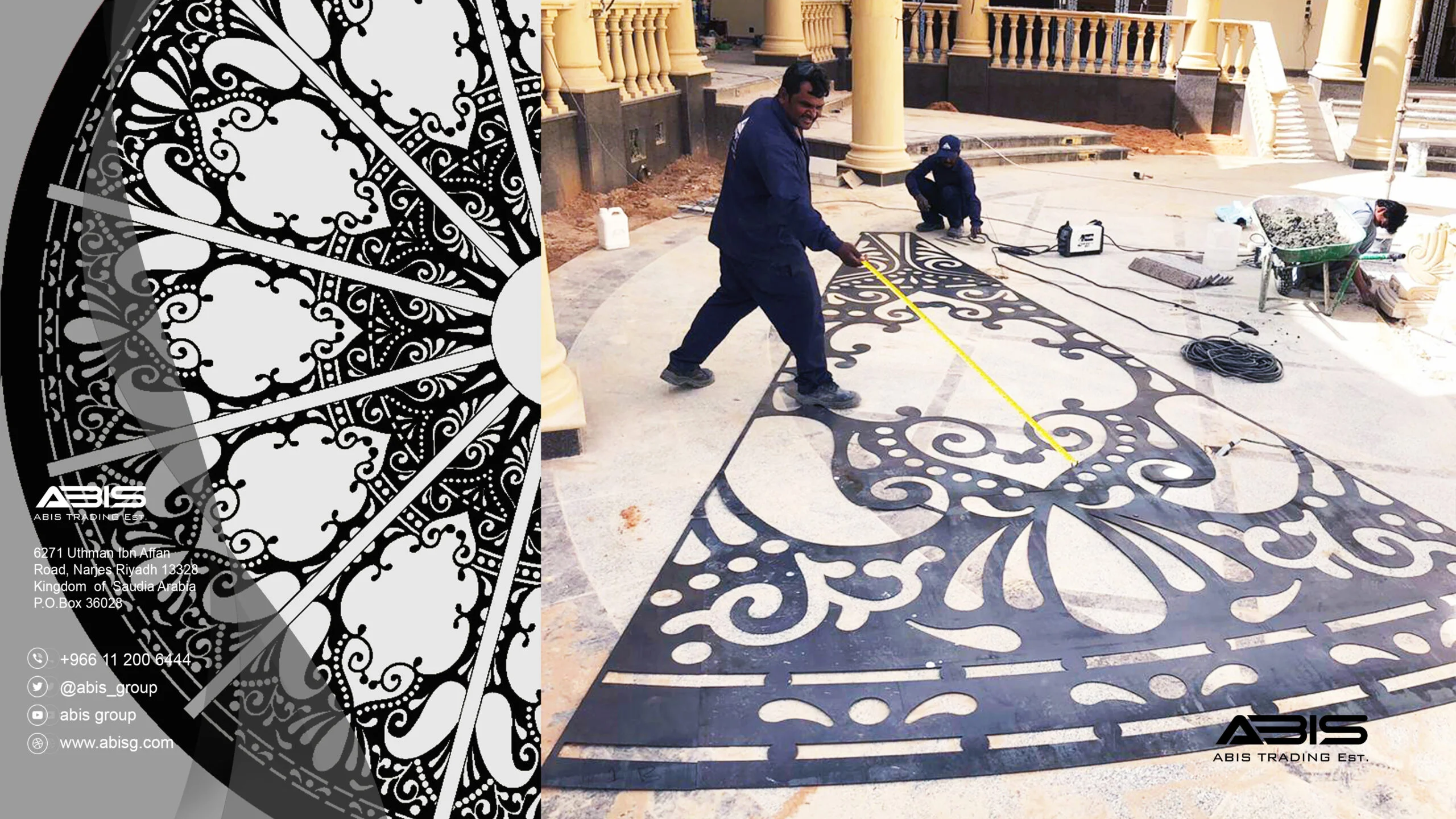 قبة حديدية متحركة تركيب شركة أبيس